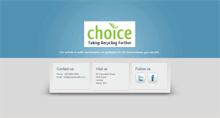 Desktop Screenshot of choicetextile.com